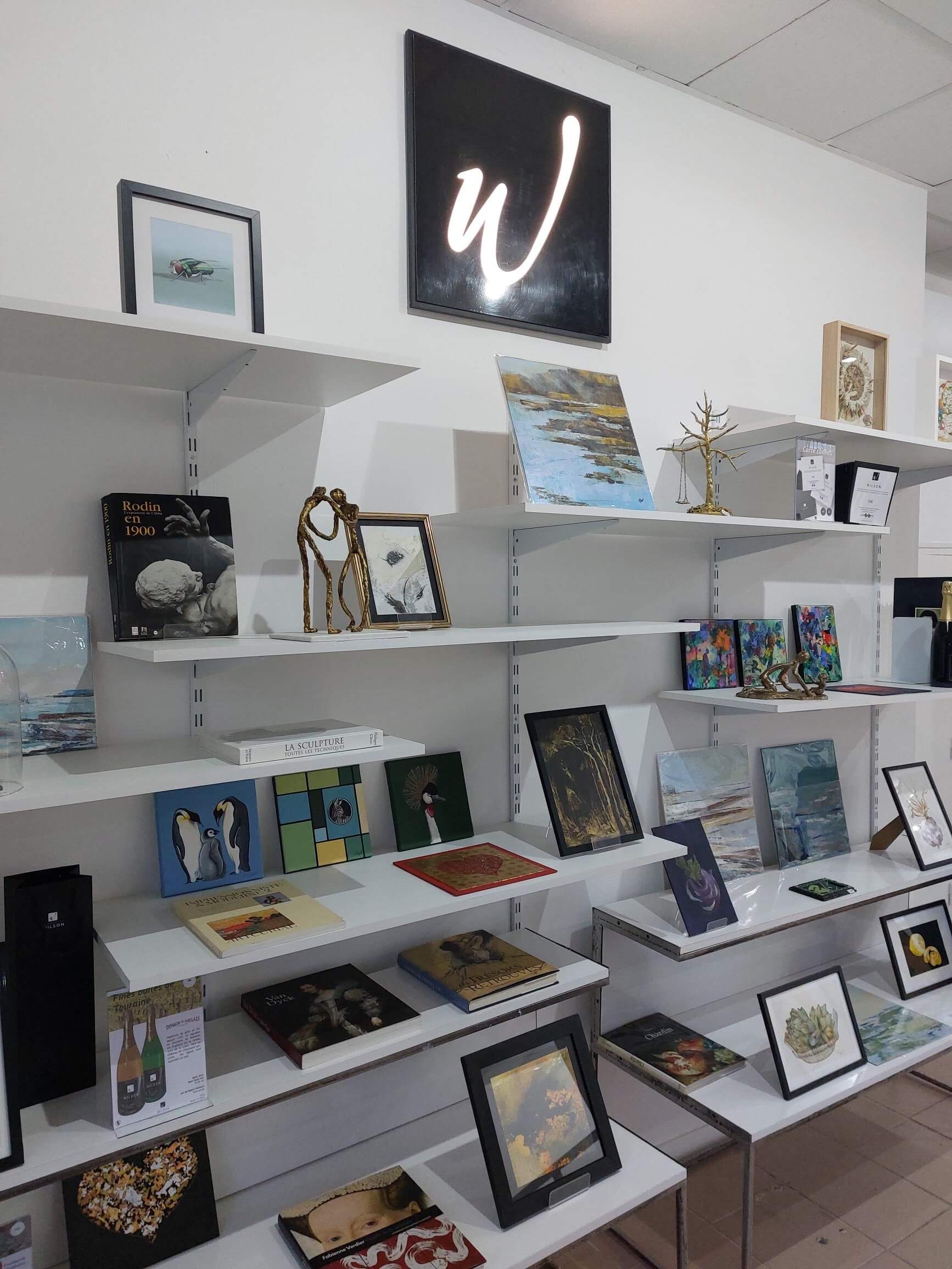 Boutique d’œuvres d’art uniques à prix accessible à la Galerie Wilson BLOIS
